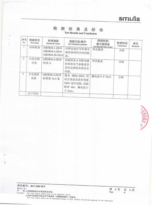 金屬管浮子流量計檢測報告(4)